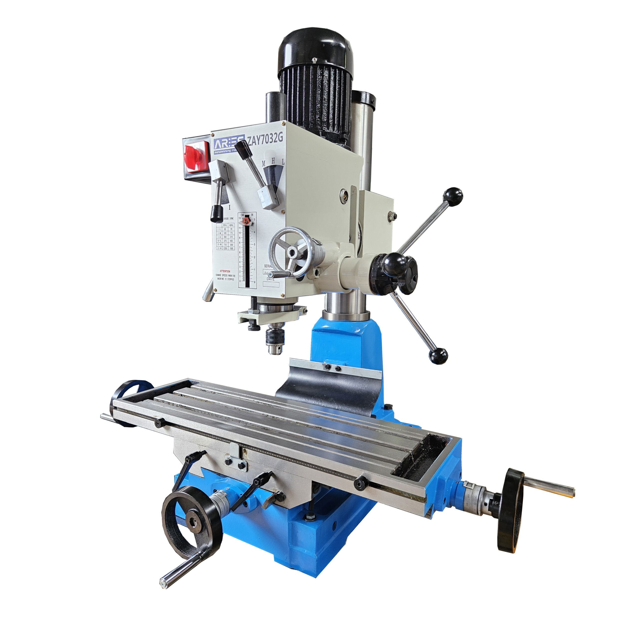 Taladro Fresador ZAY7032G (Cabezal Engranado) - Imagen 2