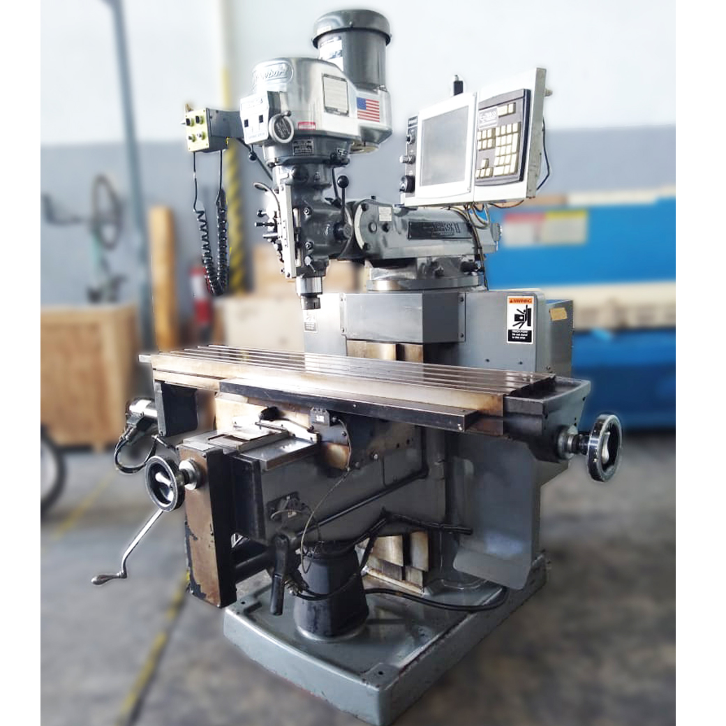 Fresadora CNC 2 ejes Bridgeport M-Trak SXII USADA - Tecnomaquinaria