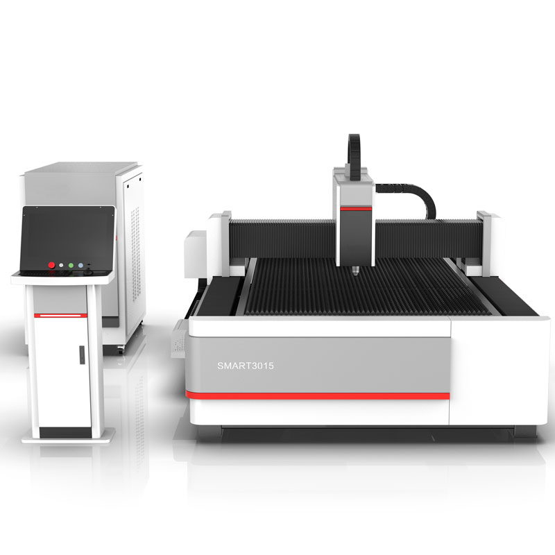 Cortadora de metal con láser de fibra para taller compacta