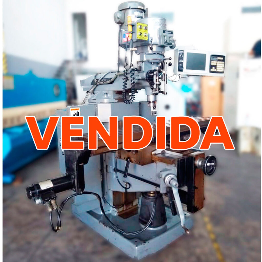 CNC BRIDGEPORT - Fresadora De Pieza De Fresado De Rodilla Con Placa